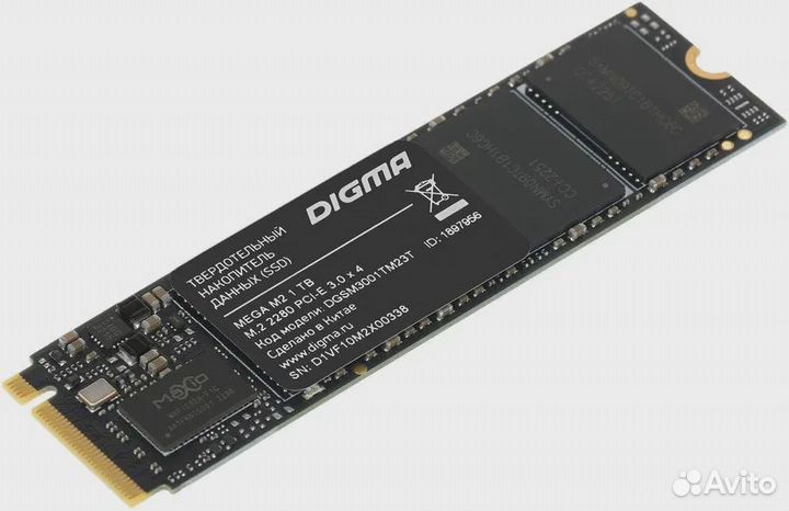 Твердотельный накопитель (SSD) Digma dgsm3001TM23T