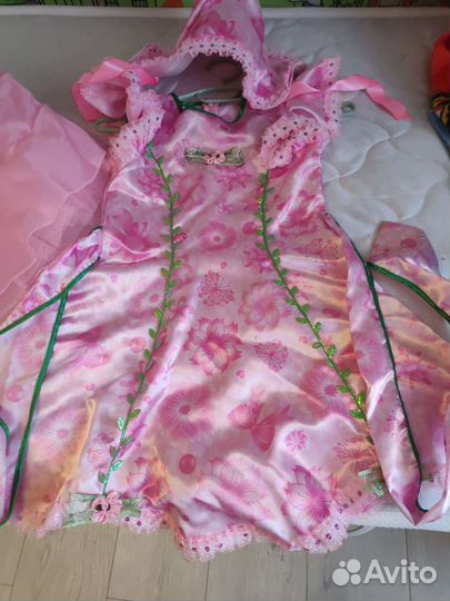 Карнавальный костюм дюймовочки