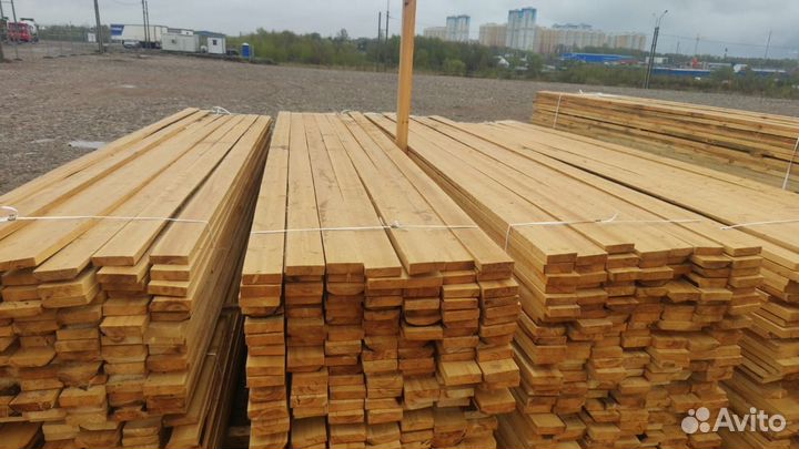 Доска обрезная 2 сорт 50х150х6000 / Пиломатериалы