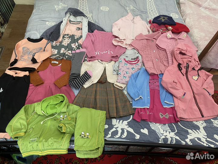 Пакет вещей на девочку р.86