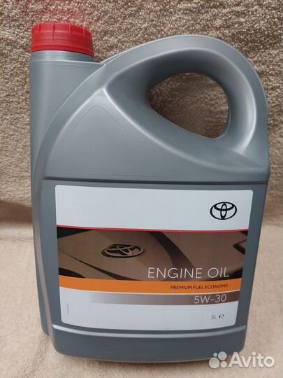 Масло моторное toyota 5w30, 5л оригинал