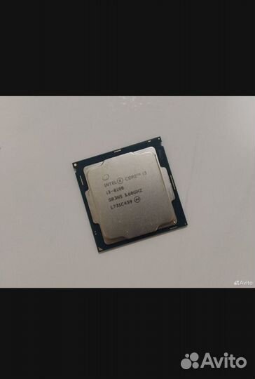 Процессор core i3 -8100