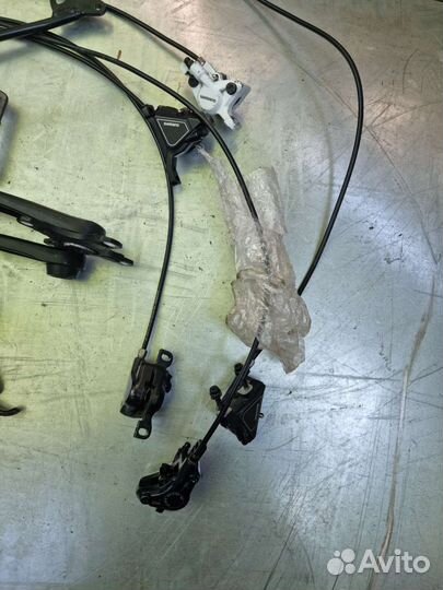 Гидравлические тормоза shimano