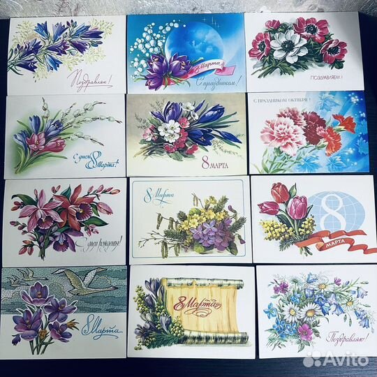 Цветы разных художников