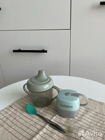 Детская силиконовая посуда