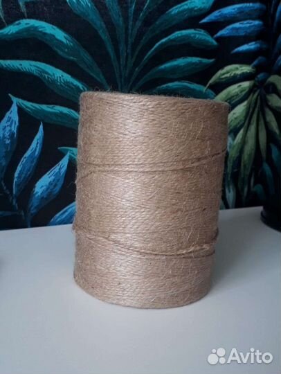 Пряжа нитки для вязания.Шпагат джутовый