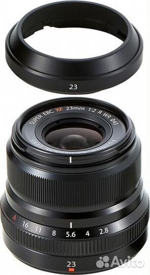 Объектив fujifilm XF 23MM F/2.0 R WR