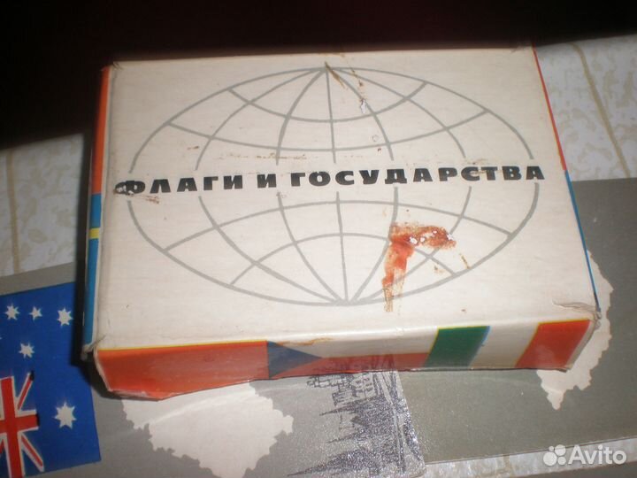 Комплект открыток Флаги и государства, игра Тетрис