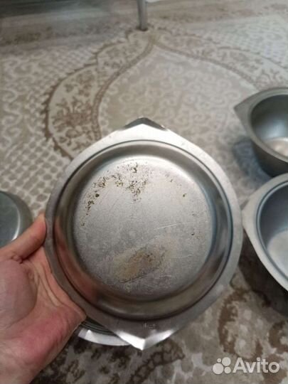 Металлические тарелки из нержавейки СССР цена зашт