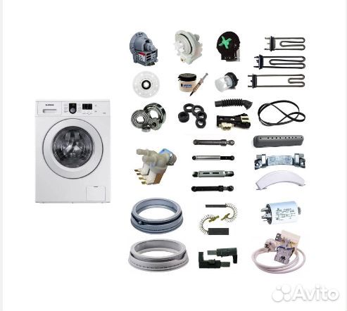 Запчасти для стиральной машины, новые