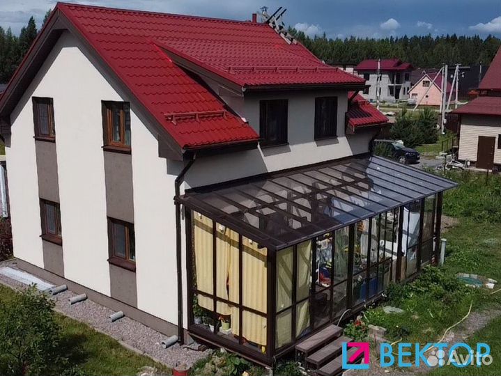 Остекление террас веранд беседок