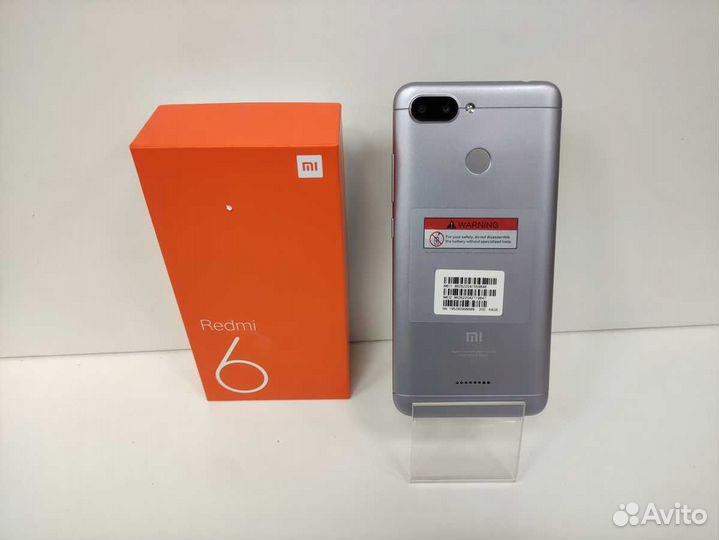 Xiaomi Redmi 6, 4/64 ГБ