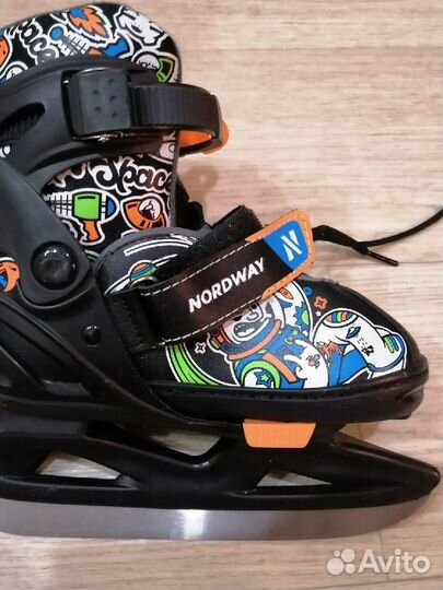 Коньки ледовые детские