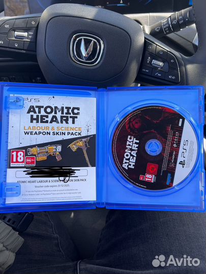 Atomic heart ps5 диск