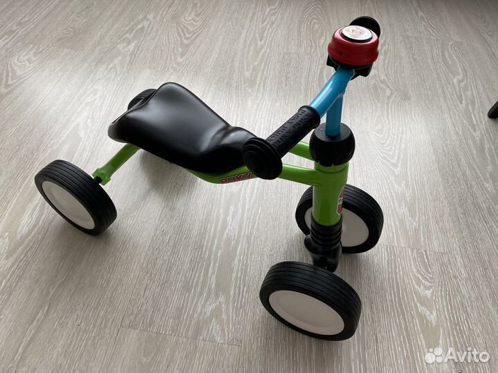 Беговел каталка от 1 года Puky Wutsch, салатовый