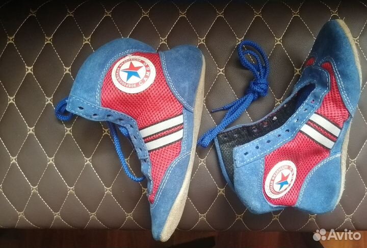 Самбовки крепышя 38р замша