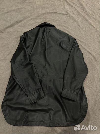 Кожаная рубашка