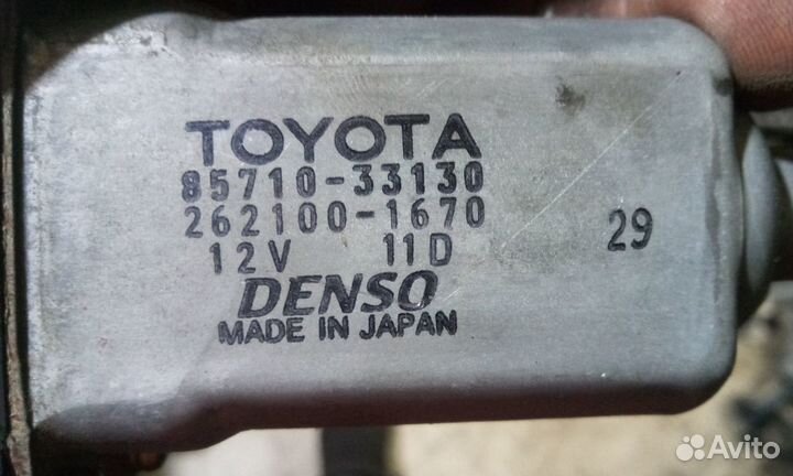 Стеклоподъемник задний левый Тойота Камри В30