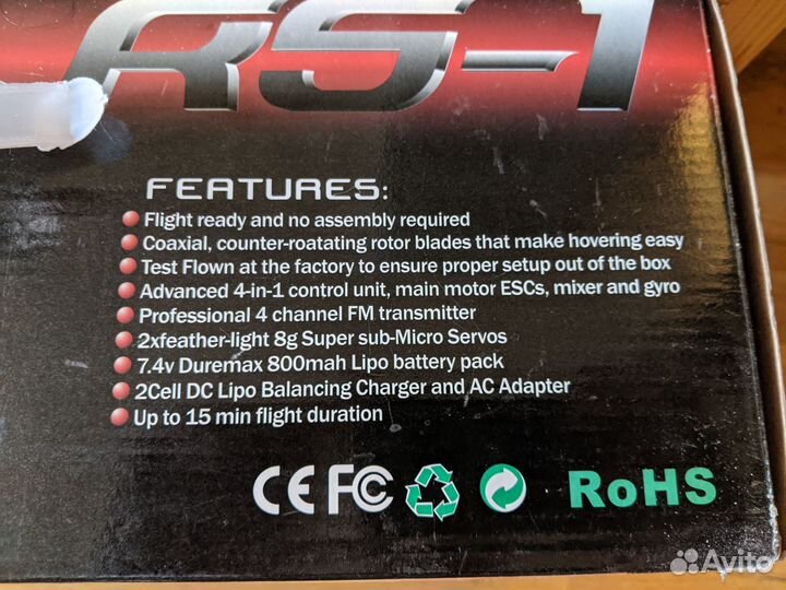 Радиоуправляемый вертолёт Europa RS-1