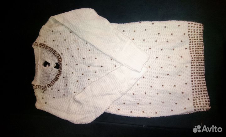 Платье свитер