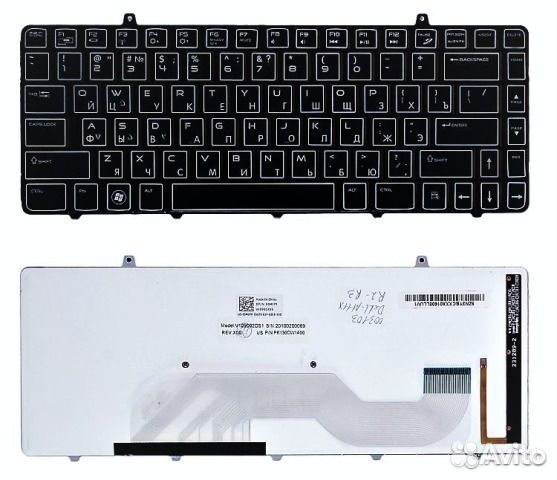 Новая клавиатура Dell Alienware M11x R2 гарантия