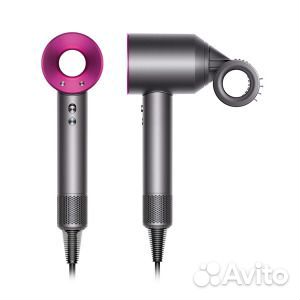 Фен для волос Dyson Supersonic HD15, никель/фуксия