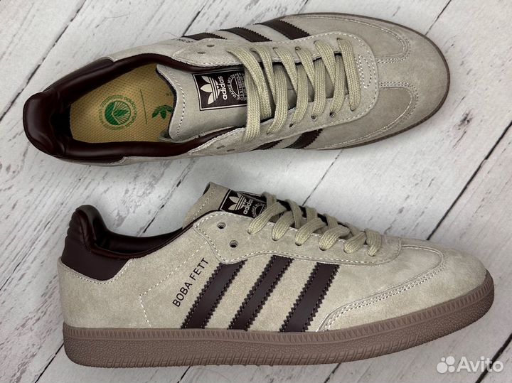 Adidas Samba Boba Fett мужские кроссовки