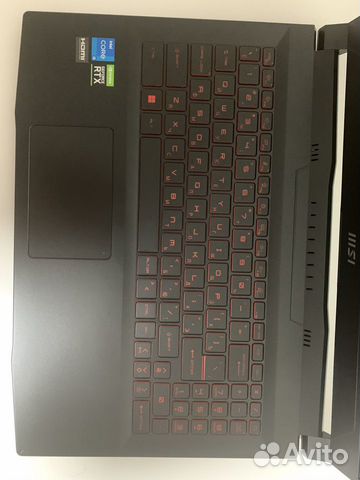 Игровой ноутбук msi katana gf 66