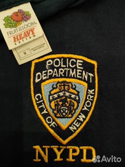 Футболка nypd Fruit loom usa