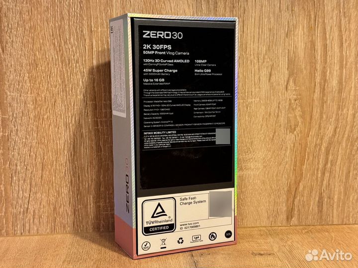 Infinix Zero 30 4G, 8/256 ГБ