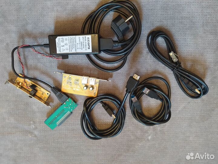 Поцессоры, кабеля, переходники, контейнеры HDD,итд