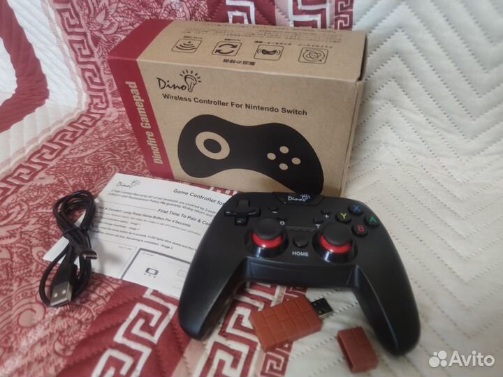 Джойстик и адаптер 8bitdo Nintendo