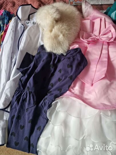 Вещи пакетом на девочку 7-8 лет
