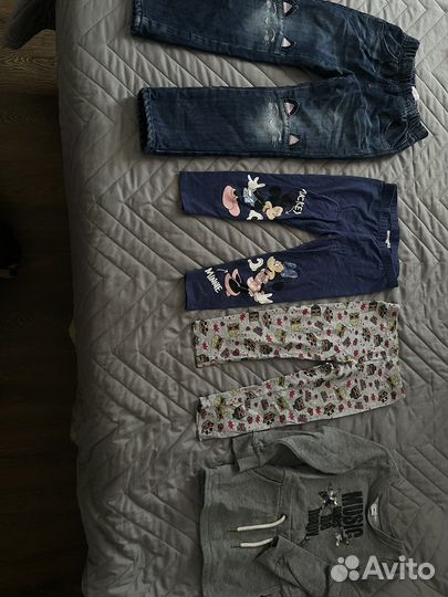 Пакет вещей на девочку 98-104 р шесть позиций