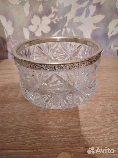 Ваза хрустальная СССР