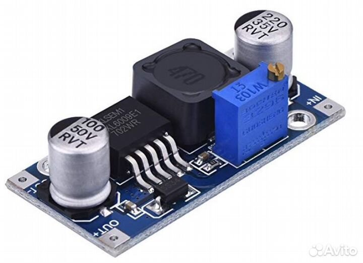 Xl6009 повышающий dc-dc преобразователь напряжения