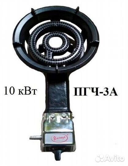 Газовая горелка разной мощности под балон