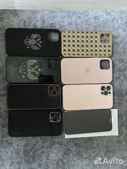 Чехлы +защитное стекло(антишпион) iPhone 12 pro