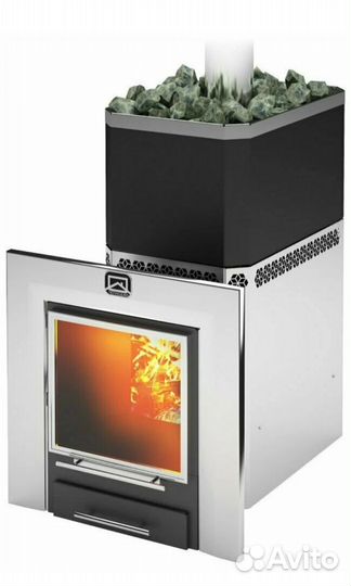 Печь-каменка русь-Панорама 22 лнзп