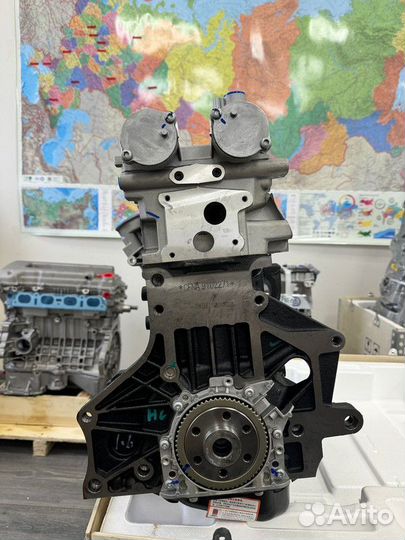 Двигатель cfna Новый Polo, Jetta, Rapid, Fabia 1,6