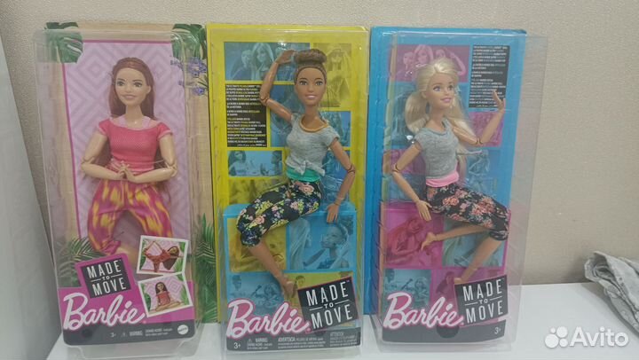 Кукла Барби безграничные движения йога