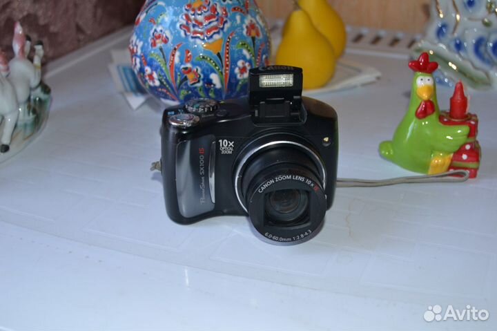 Цифровой фотоаппарат Canon PowerShot SX100 IS 8 ме