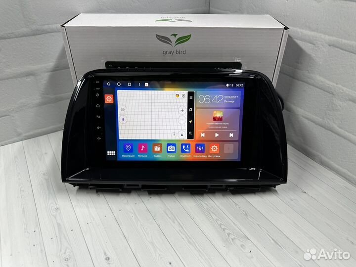 Магнитола андроид GrayBird Mazda CX-5 6Gb