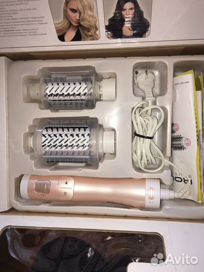 Фен щетка rowenta