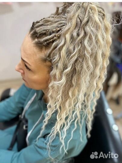 Афролоконы, косы любой сложности