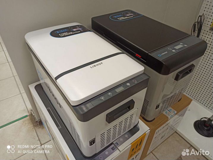 Автомобильный холодильник libhof и vector frost