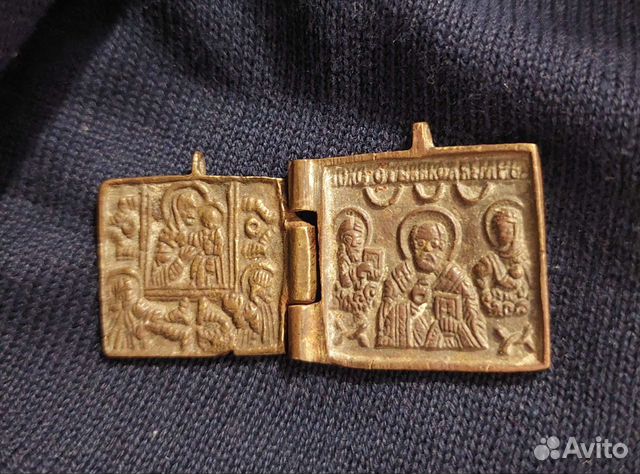 Солдатская походная икона. 18 век