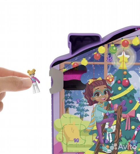 Polly Pocket Advent Calendar Полли Покет Бизиборд