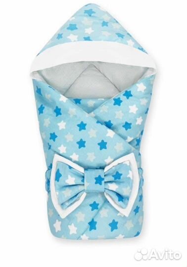 Конверт одеяло на выписку с костюмом