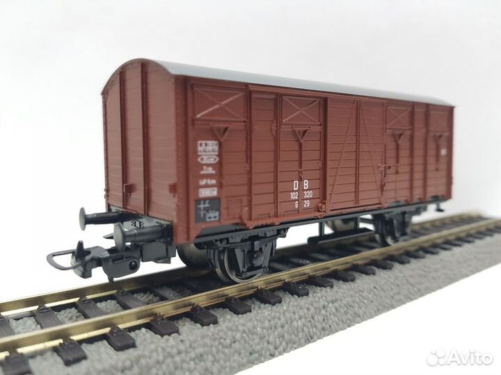 Набор грузовых товарных вагонов piko